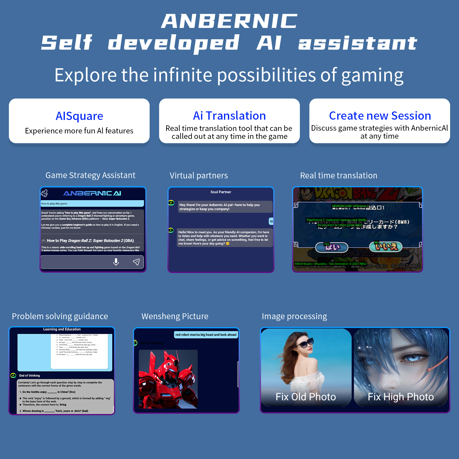 ANBERNIC RG556 Handheld Game C - Gaming Console Windows recension och pris