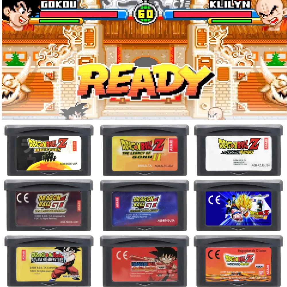 EUR/USA Dragon Ball GBA Game C - Gaming Console Video recension och pris
