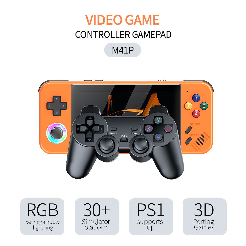 2026 M41P Handheld Game Consol - Gaming Console Handheld Retro recension och pris