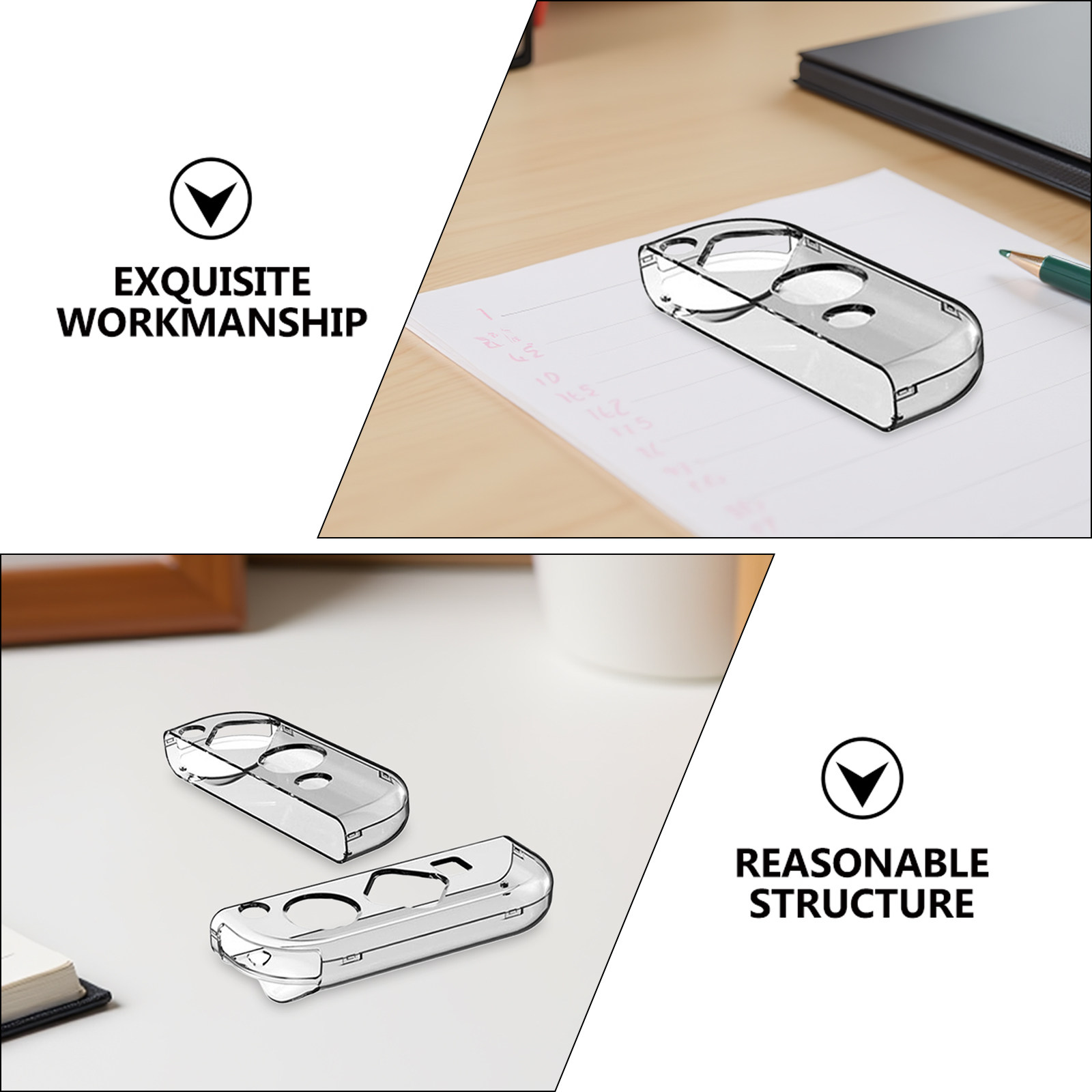 1Set Transparent Pc Hard Prote - Console Gaming Pc Case recension och pris