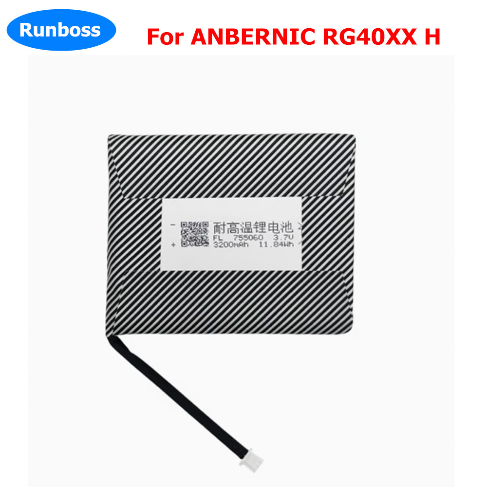 New 3.7V 3200mAh 755060 Li-Plo - Gaming Console Anbernic recension och pris