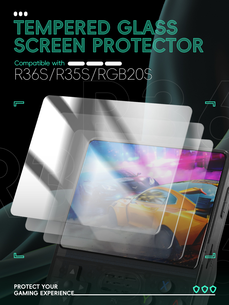 DATA FROG Tempered Glass Scree - Gaming Console Handheld Retro recension och pris