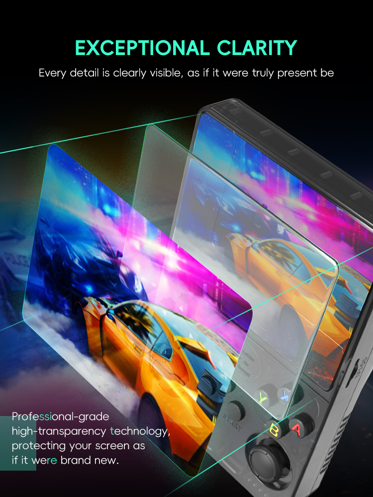 DATA FROG Tempered Glass Scree - Gaming Console Handheld Retro recension och pris