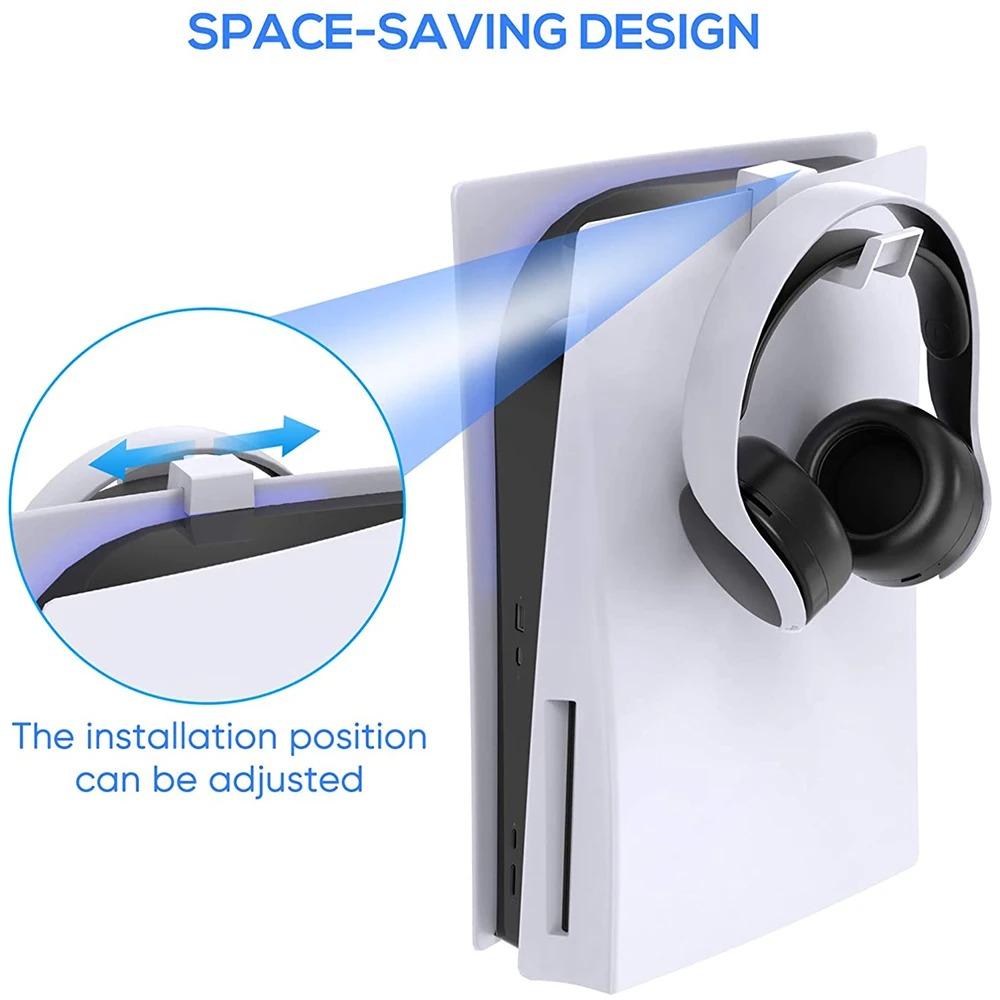Headphone Stand Mount for PS5  - Gaming Console Headset recension och pris