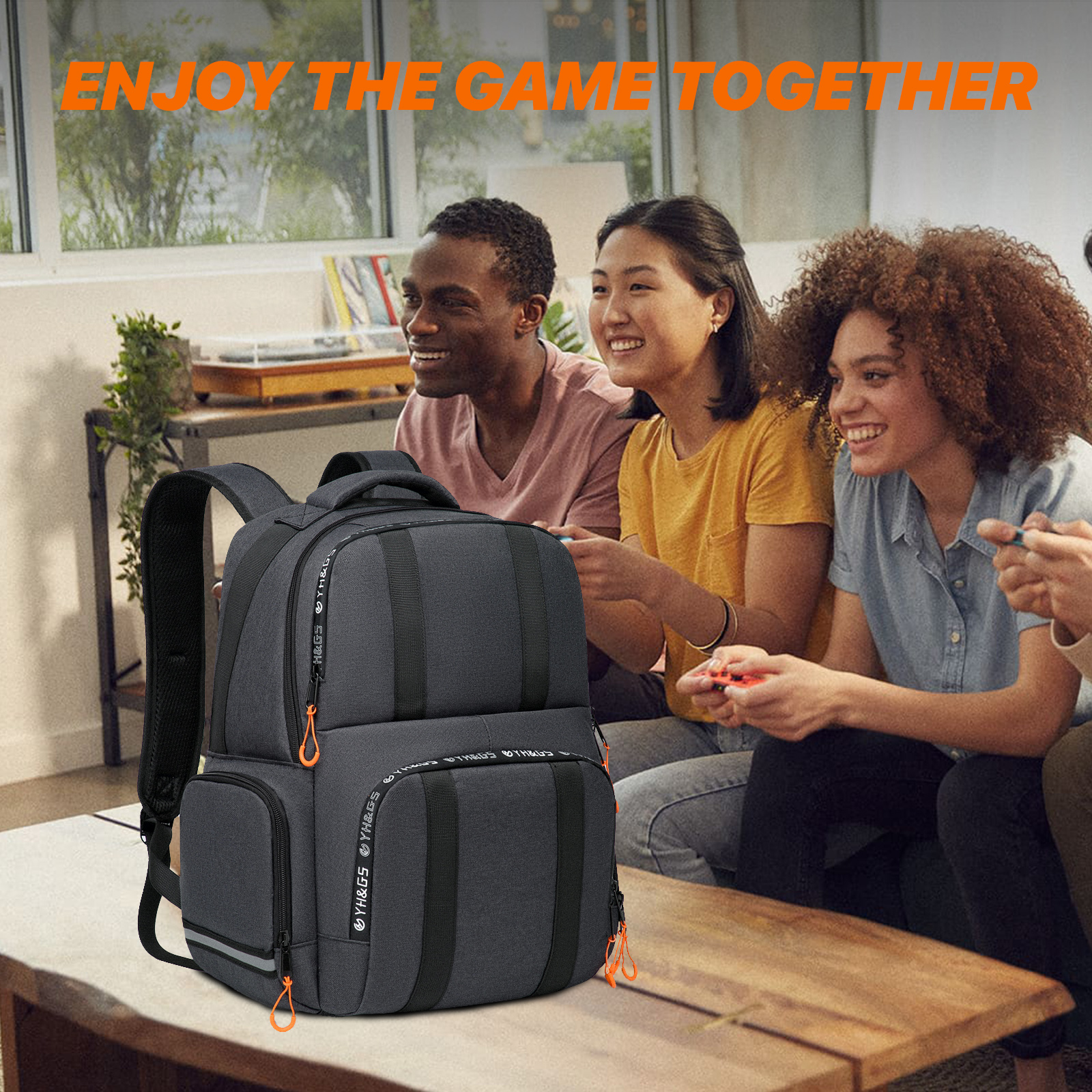 Backpack Compatible with Xbox  - Gaming Console Letters recension och pris