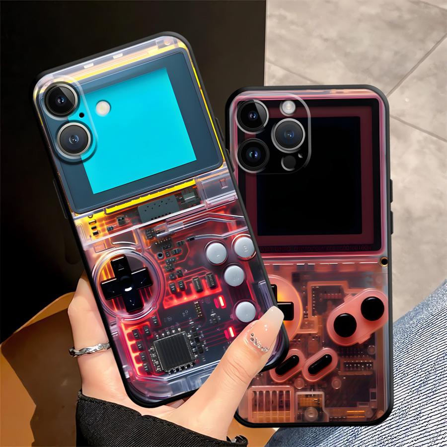 Black Soft Phone Cover Case fo - Gaming Console Logo recension och pris