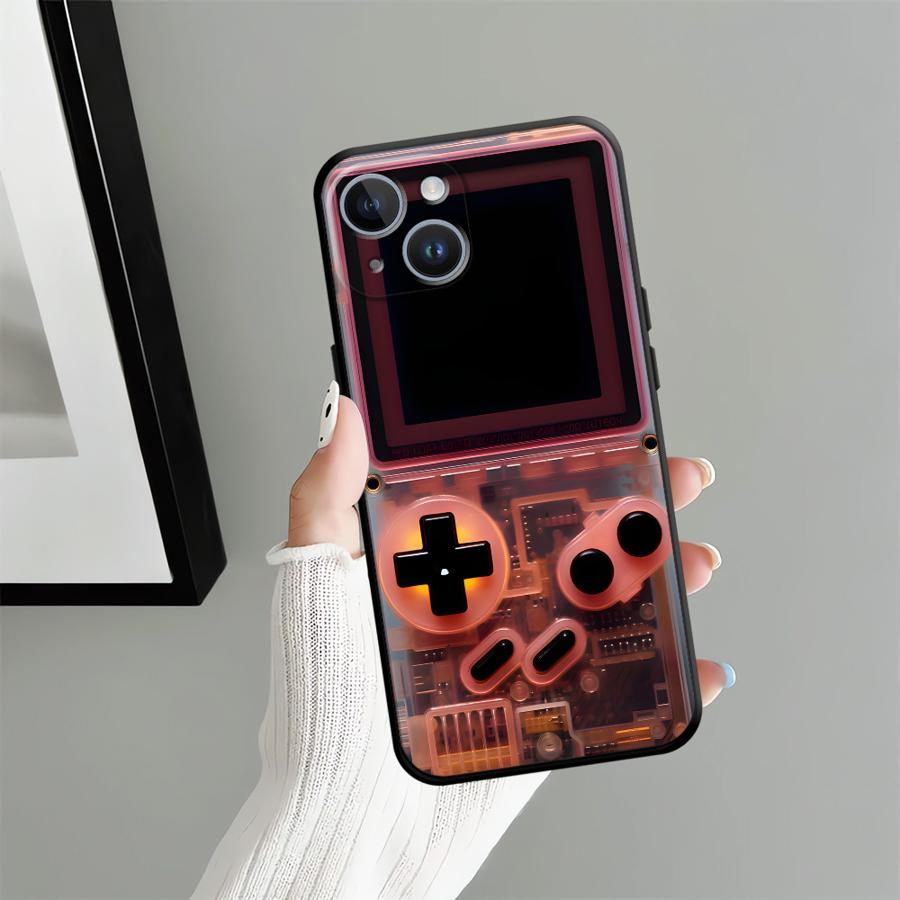 Black Soft Phone Cover Case fo - Gaming Console Logo recension och pris