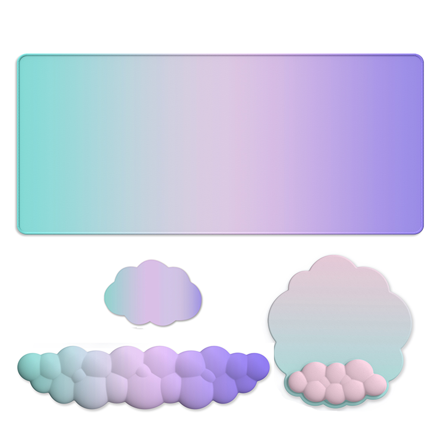Mouse pad with wrist rest keyb - Gaming Console Cloud recension och pris