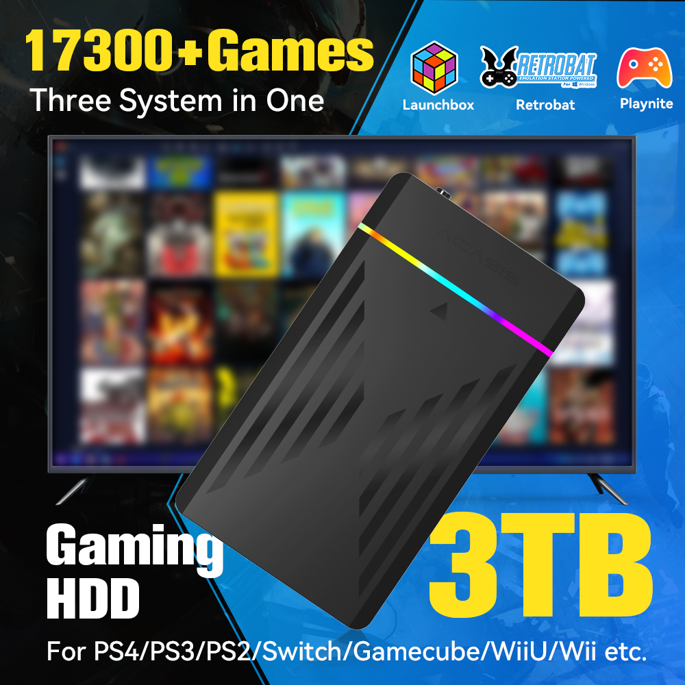 3TB Portable Gaming HDD Launch - Gaming Console Windows recension och pris